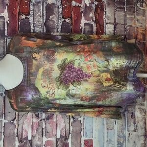 Cactus "Cabernet Sauvignon" Embellished Graphic Print Tee Shirt